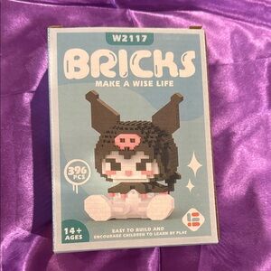 Kuromi character Bricks Building Block Set